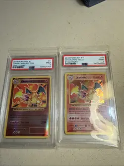Charizard XY EVO Bundle 11/108 Holo And Reverse Holo PSA 9 Pokemon Tcg - Image 1