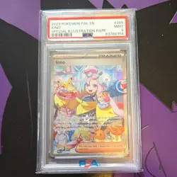 Pokemon Iono 269/193 Sv02: Paldea Evolved Special Illustration Rare PSA 9 Holo - Image 4