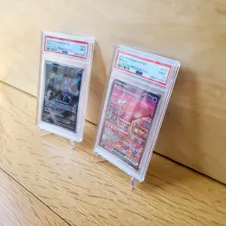 Mew EX & Mewtwo PSA 9 SEQUENTIAL Set SVP 052 053 2023 Pokemon 151 UPC Promo - Image 2