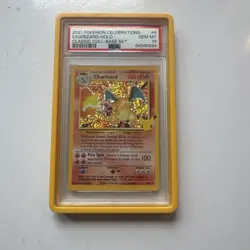 2021 POKEMON CELEBRATIONS CLASSIC COLLECTION #4 CHARIZARD-HOLO PSA 10 - Image 1