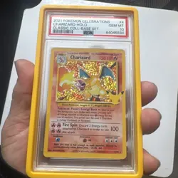 2021 POKEMON CELEBRATIONS CLASSIC COLLECTION #4 CHARIZARD-HOLO PSA 10 - Image 3