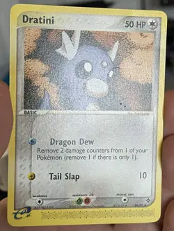 Pokemon Dratini 26/97 EX Dragon Uncommon LP Minor (Crease) - Image 4