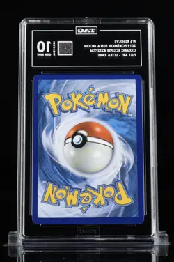 Pokemon N's Resolve 232/236 Cosmic Eclipse Full Art Ultra Rare Holo TAG 10 #09 - Image 2