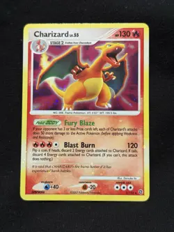 Pokemon TCG Charizard Secret Wonders Holo Rare 3/132 English with holo bleed - Image 1