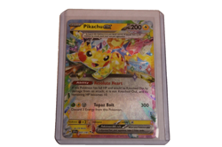 Pokemon Pikachu ex Double Rare Holo Sv08 057/191 HP 200 Topaz Bolt - Image 1