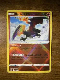POKEMON TCG RADIANT CHARIZARD 20/159 SWSH CROWN ZENITH RADIANT - Image 1
