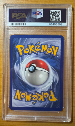 1999 Pokemon Fossil #42 Seadra 1st Edition PSA 9 - Image 2
