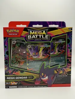 Pokemon TCG Mega Battle Deck Mega Gengar Ex Factory Sealed Brand New Sealed - Image 1