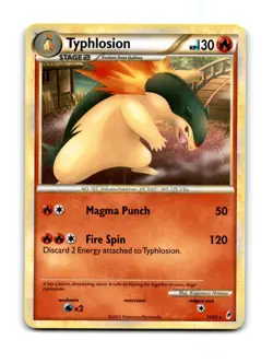 Typhlosion 35/95 Rare Call of Legends Pokemon Near Mint - Image 1