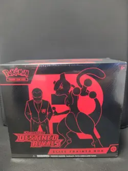 Pokemon TCG Destined Rivals Elite Trainer Box ETB Factory Sealed *Imperfection* - Image 1