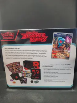 Pokemon TCG Destined Rivals Elite Trainer Box ETB Factory Sealed *Imperfection* - Image 2