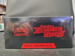 Pokemon TCG Destined Rivals Elite Trainer Box ETB Factory Sealed *Imperfection* - Image 3