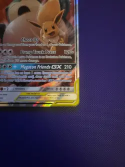 Pokemon Eevee & Snorlax GX TAG TEAM Ultra Rare Holo 120/181 Sm-Team Up - Image 4