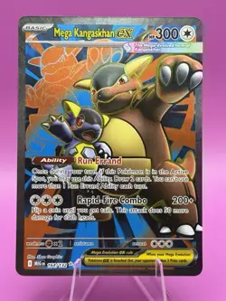 Pokemon TCG Mega Kangaskhan EX 164/132 Full Art Mega Evolution English - Image 1