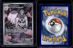 Pokemon TCG Houndstone Mega Evolution Base 145/132 Full Art Rare NM Condition - Image 1