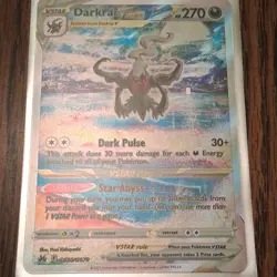 Pokemon Darkrai VSTAR GG50/GG70 Crown Zenith Galarian Gallery Holo Ultra Rare - Image 1