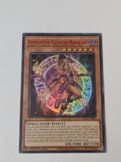 Yugioh Apprentice Illusion Magician LDS3-EN087 (Red) 1st Edition Ultra Rare NM - Image 1