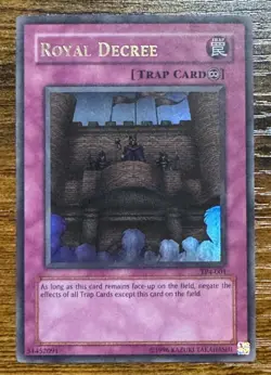 Royal Decree TP4-001 Ultra Rare Tournament Pack 4 Yu-Gi-Oh - Image 1