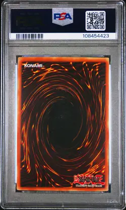 2003 YU-GI-OH! LON-LABYRINTH OF NIGHTMARE 1ST ED #001 THE MASKED BEAST PSA 9 - Image 2