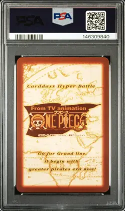 2001 One Piece CHB Nami #H12 Carddass Bandai Grand Line Vintage PSA 10 POP 6 - Image 2