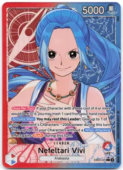 Nefeltari Vivi (Alternate Art) EB03-001 Extra Booster One Piece Heroines Edition - Image 1