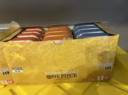 One Piece 12x Mini Tin Pack Set Vol 2 Display TS-02 OP-13 24 PACKS Sealed Promos - Image 3