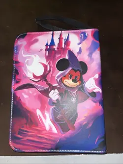 Mickey Mouse Brave Little Tailor Binder Disney Lorcana TCG Holds 200 Cards - Image 3
