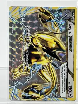 Pokemon Lugia BREAK 79/124 Fates Collide Rare Full Art Holo Card 2016 - Image 1