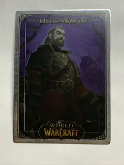 Nathanos Blightcaller World Of Warcraft WOW ACG Card Holo Doujin Anime CCG Hot - Image 1