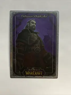 Nathanos Blightcaller World Of Warcraft WOW ACG Card Holo Doujin Anime CCG Hot - Image 5