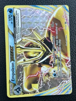 Pokemon TCG Empoleon Break Oversized Promos Card XY134 - Image 1