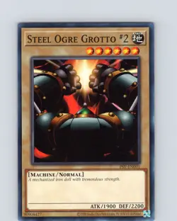 Yu-Gi-Oh TCG Steel Ogre Grotto #2 PSV-EN001 Unlimited Common Card NM - Image 1