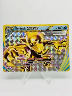 Golduck BREAK 18/122 2016 XY Breakpoint Pokemon Card Ultra Rare Holo - Image 1
