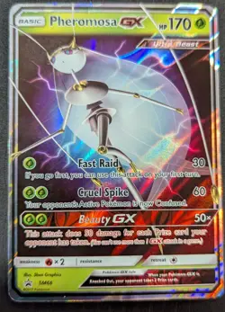Phermosa GX Ultra Beast pokemon card in great condition!!! - Image 1