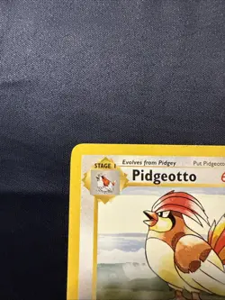 Pidgeotto 22/102 Shadowless Base Set Rare 1999 Pokemon Card WOTC Vintage - Image 2