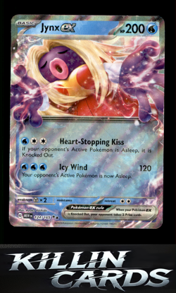 Jynx ex - 124/165 124/165 Pokemon Double Rare SV: Scarlet & Violet 151 Card NM - Image 1