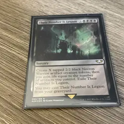 Their Number Is Legion (Surge Foil) #63 (NM) Warhammer 40,000 40K Magic MTG - Image 1