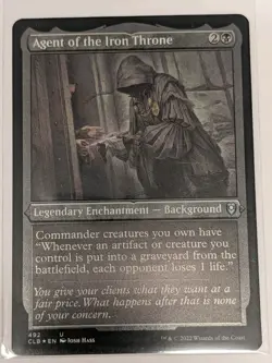 Agent of the Iron Throne (Foil Etched) Commander Legends Baldur's Gate - MTG - Image 1
