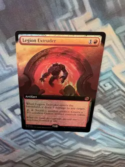 Foil Extended Art Legion Extruder NM Outlaws of Thunder Junction: the Big Score - Image 3