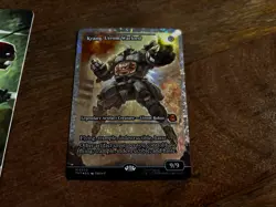 FRACTURE FOIL Krang - Utrom Warlord - Teenage Mutant Ninja Turtles (TNMT) - Image 4