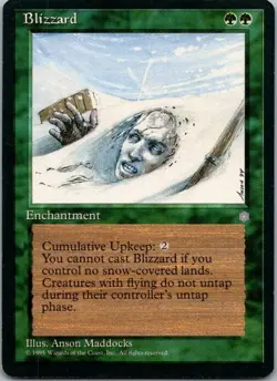 Blizzard Ice Age MTG LP - Image 1