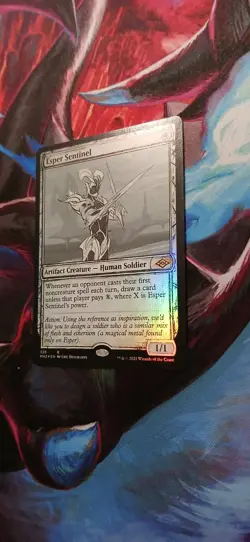 Magic: The Gathering Esper Sentinel Rare Showcase Foil #328 Modern Horizons 2 E… - Image 3