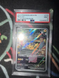 Pokemon TCG Pikachu 173/165 Scarlet & Violet 151 Illustration Rare Holo - Image 2