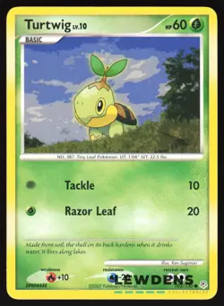 Turtwig - 103/130 - Common - Diamond & Pearl Base - Pokemon Card - 1 - Image 1
