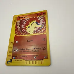 Pokemon Cyndaquil 105/165 Expedition Base Set Reverse Holo Common 50 HP English - Image 2