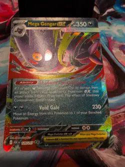 Tcg Pokemon Mega Gengar ex 125/217 Me: Ascended Heroes Holo Pack Fresh. - Image 2