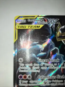 Garchomp & Giratina GX SM193 - Pokemon TCG Sun & Moon Tag Team Promo Holo - Image 2