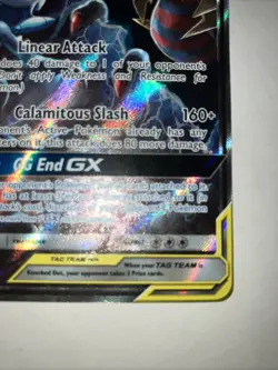 Garchomp & Giratina GX SM193 - Pokemon TCG Sun & Moon Tag Team Promo Holo - Image 4