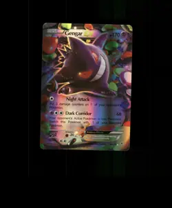 Fan-Art READ DESCRIPTION BELOW HOLO Gengar Card Gengar Pokemon Card p3 - Image 1