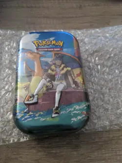 POKEMON Crown Zenith Mini Tin Leon Charizard New Factory Sealed (2 Packs) - Image 1